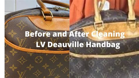 how to clean lv bag|cleaning louis vuitton bags.